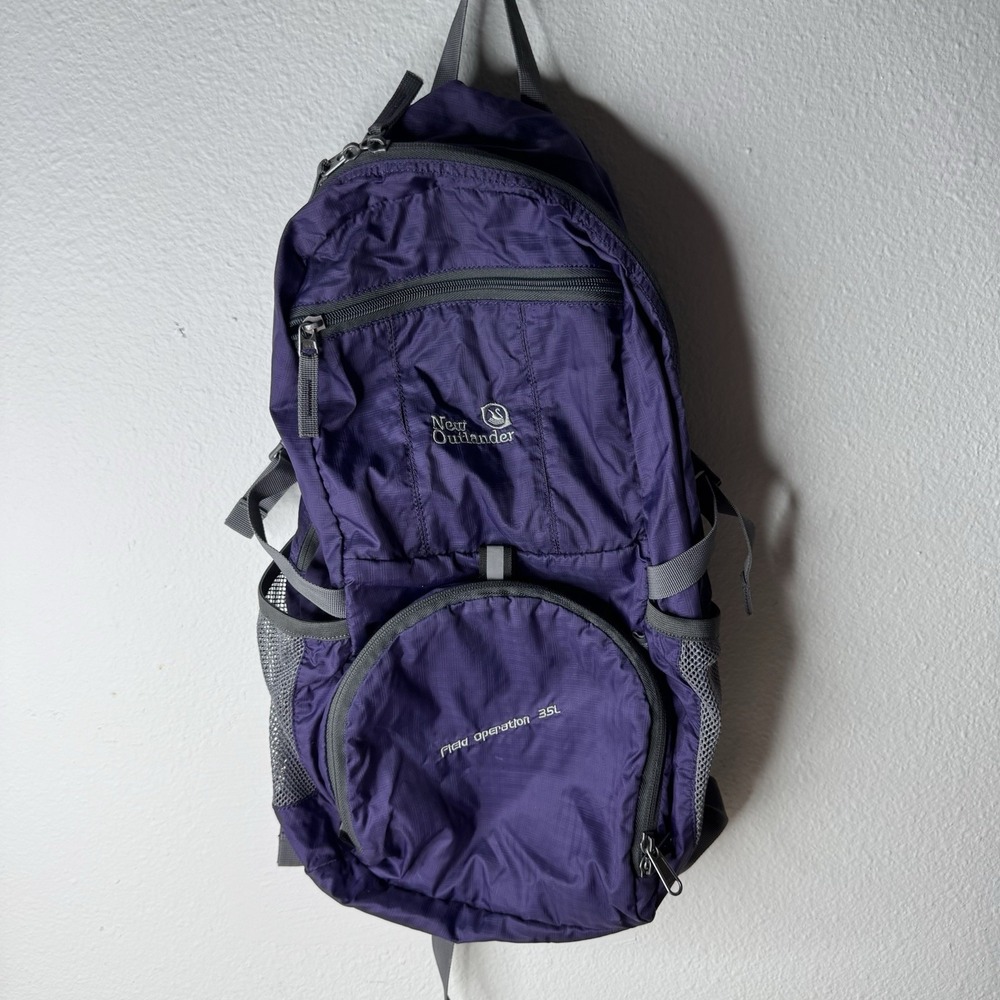 New‎ Outlander Purple Packable Lightweight Backpack Field Operation 35L